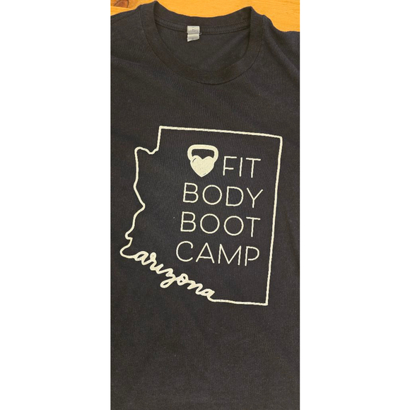 Fit BodyBootcamp T-Shirt Black, Size M - Picture 3 of 5